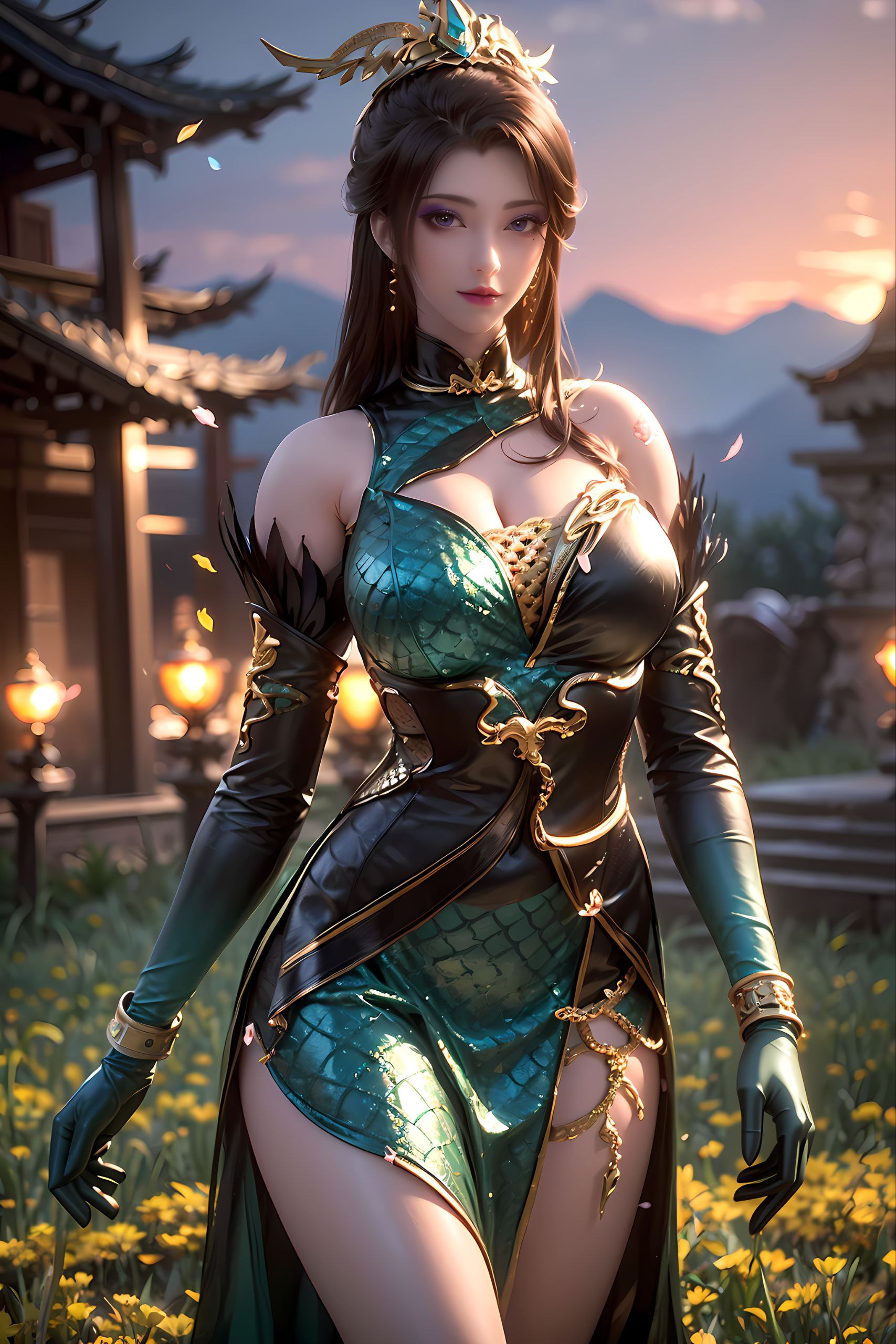 她们通过这